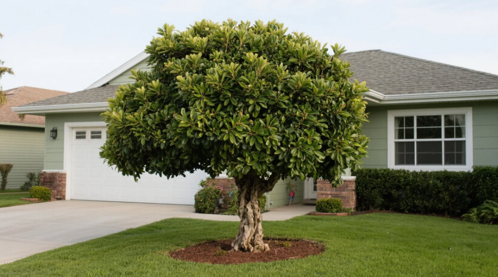Feng Shui Tree in Front of House