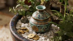 feng shui wealth vase
