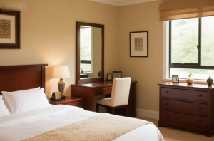 mirror placement in bedroom feng shui