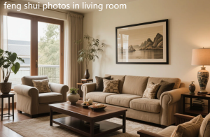 feng shui photos in living room